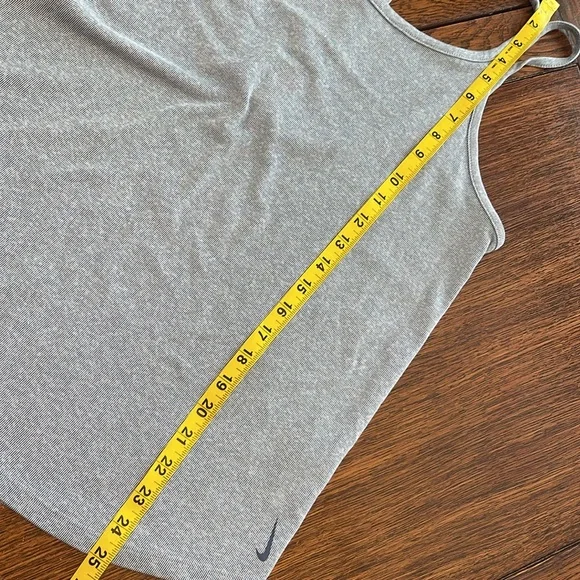 Nike Dri Fit T Racerback Tank Top Blue Medium sporty Running Outdoors athletic - Picture 4 of 8